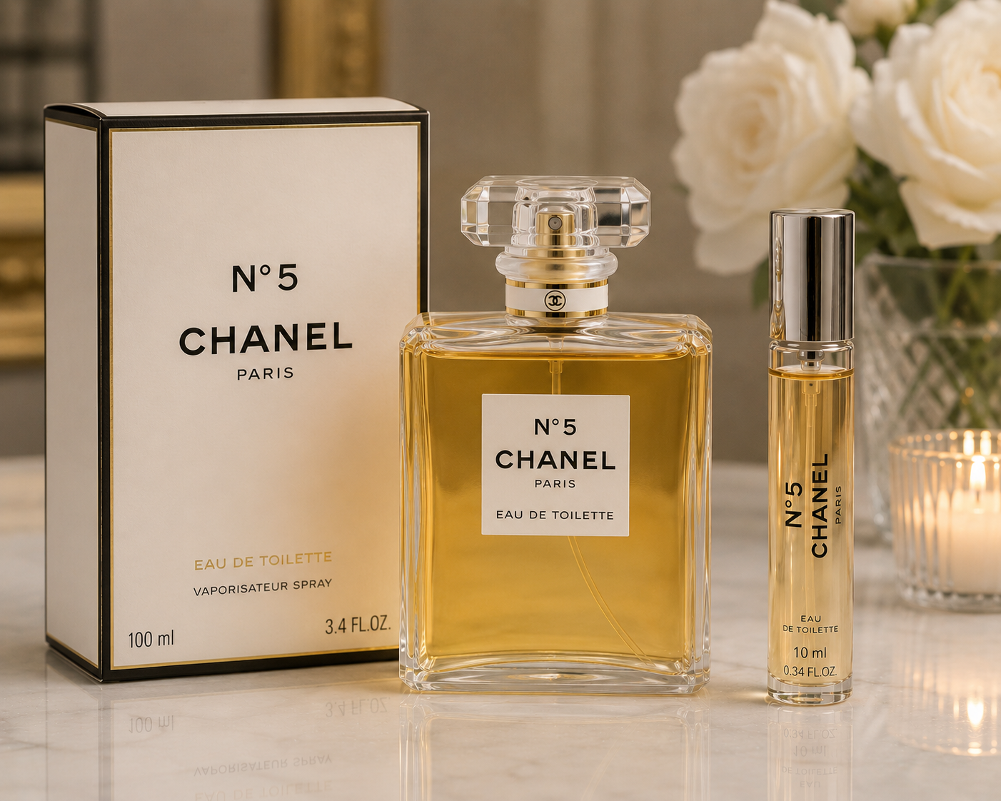 Décant Chanel N°5 Eau de Toilette (EDT) Femme 10 ml – Original