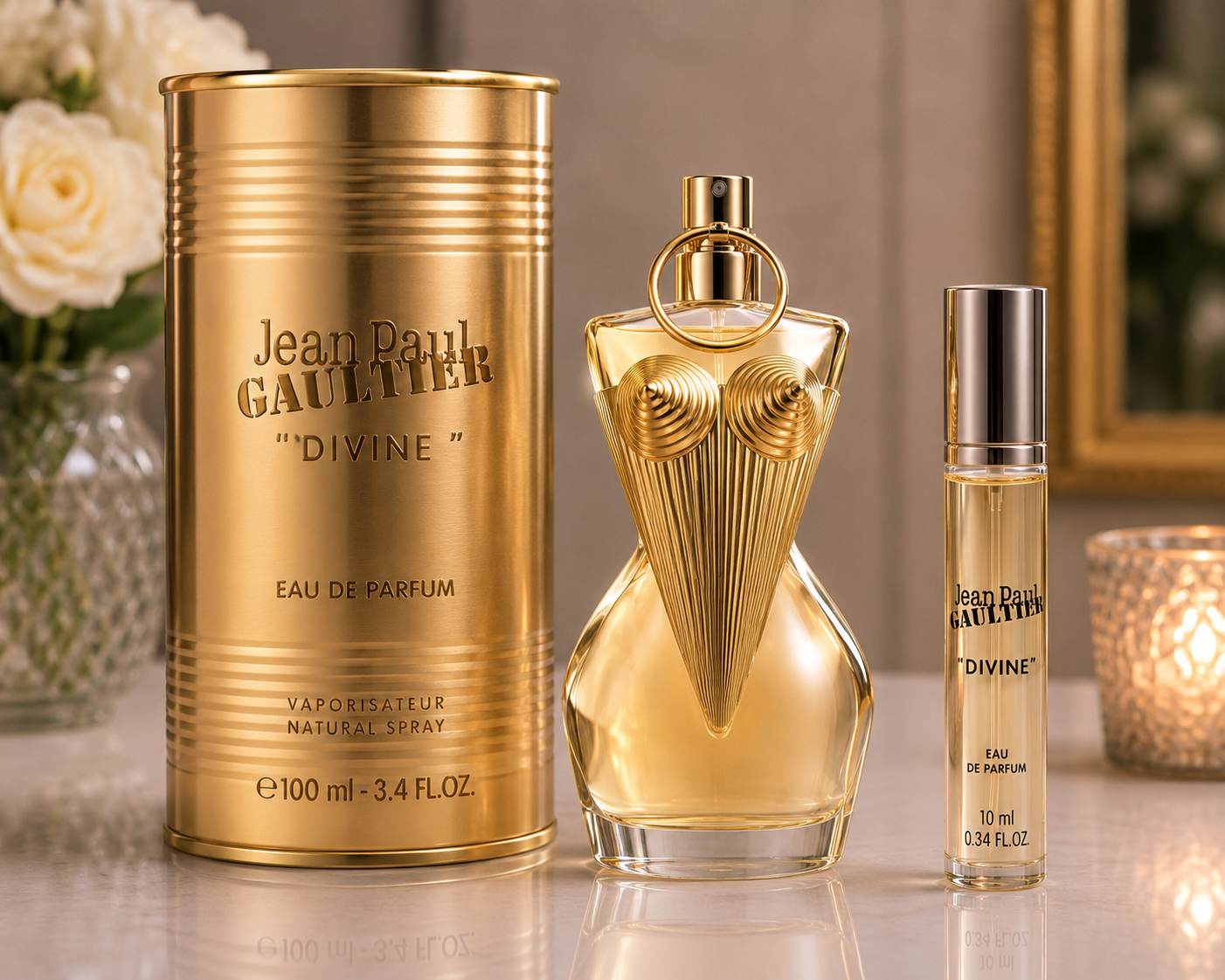 Décant Jean Paul Gaultier Divine Eau de Parfum Femme 10 ml – Original