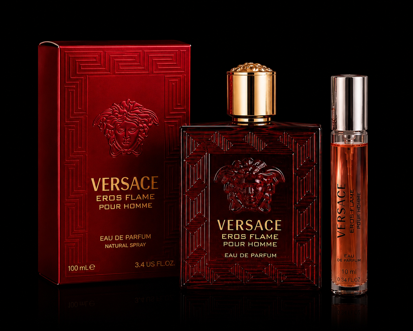 Décant Versace Eros Flame Eau de Parfum – 10 ml