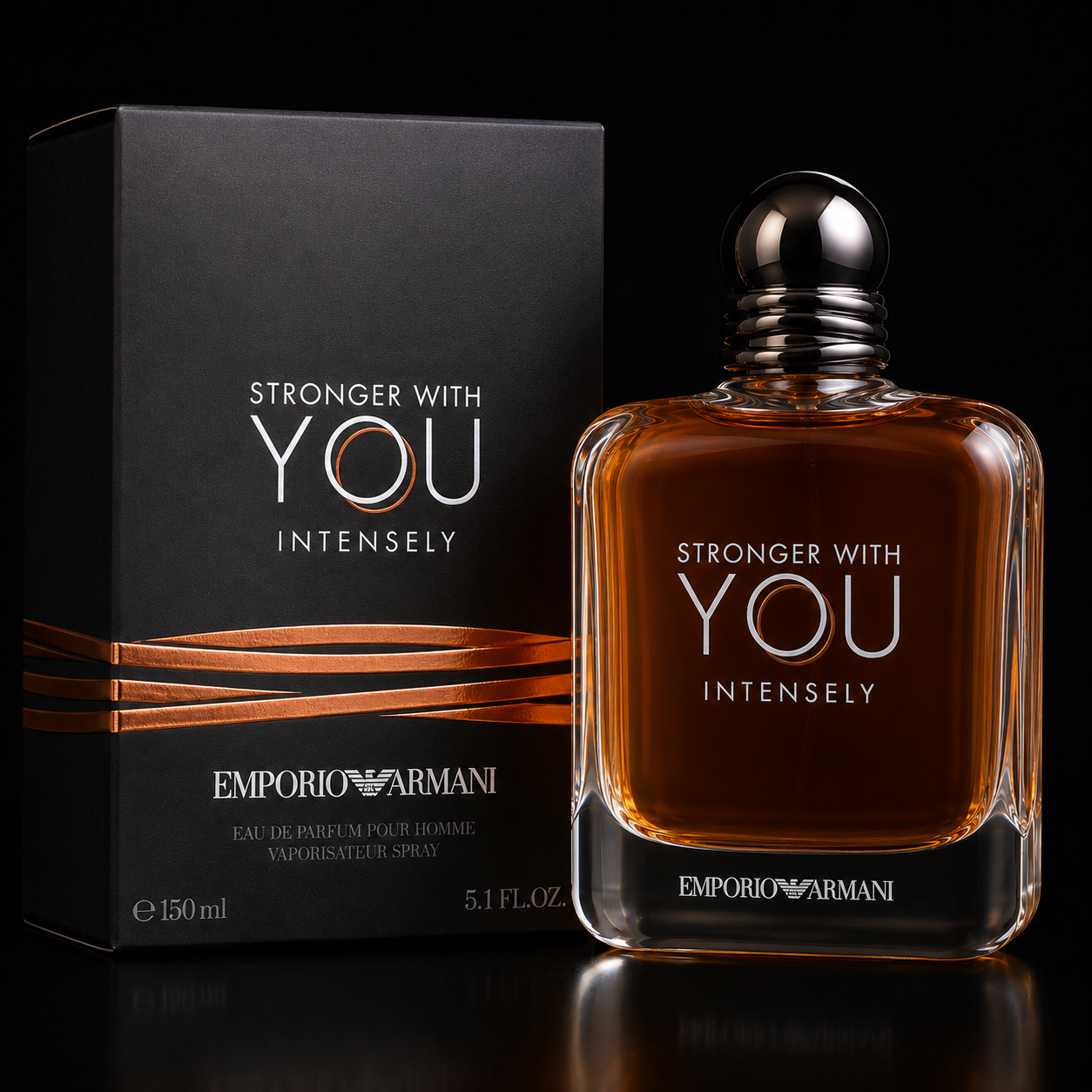 Emporio Armani Stronger With You Intensely pour Homme Eau de Parfum 150 ml – Original