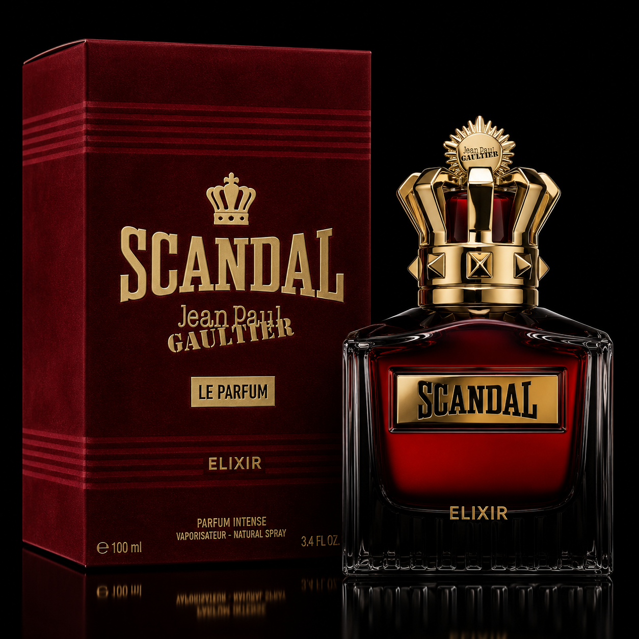 Jean Paul Gaultier Scandal Elixir pour Homme Parfum Intense 100 ml – Original
