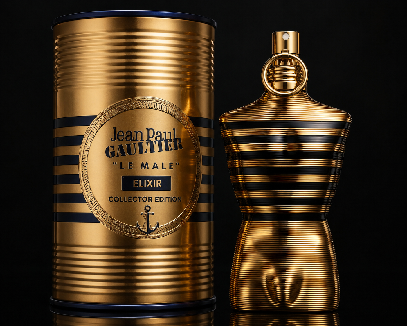Jean Paul Gaultier Le Male Elixir Collector Edition Parfum pour Homme 100ml – Original